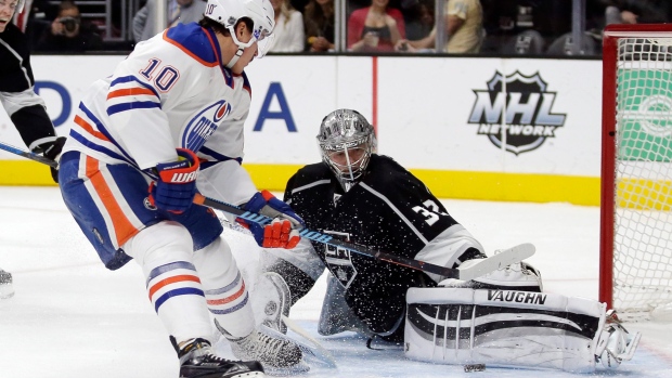 Jonathan Quick, Nail Yakupov, CP Jonathan Quick, Nail Yakupov