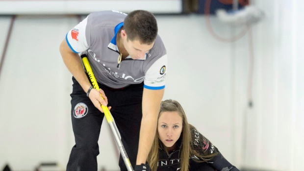 John Morris and Rachel Homan, The Canadian Press John Morris and Rachel Homan