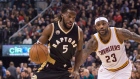 DeMarre Carroll and Lebron James