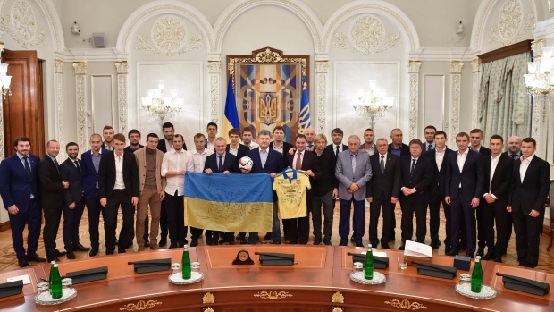 Ukraine national soccer team, The Canadian Press Ukraine national soccer team