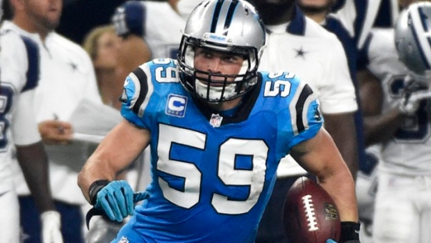 Luke Kuechly, The Canadian Press Luke Kuechly