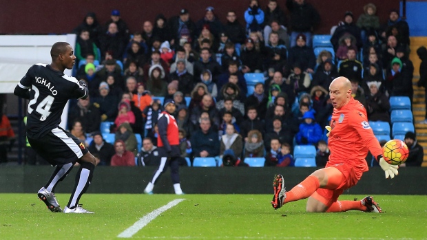 Odion Ighalo scores on Brad Guzan, The Canadian Press Odion Ighalo scores on Brad Guzan