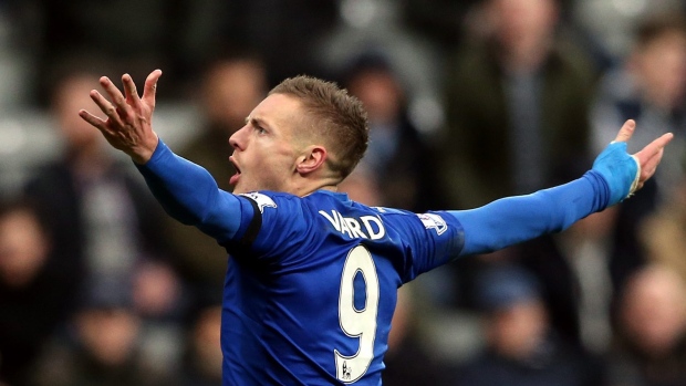 Jamie Vardy, The Canadian Press Jamie Vardy