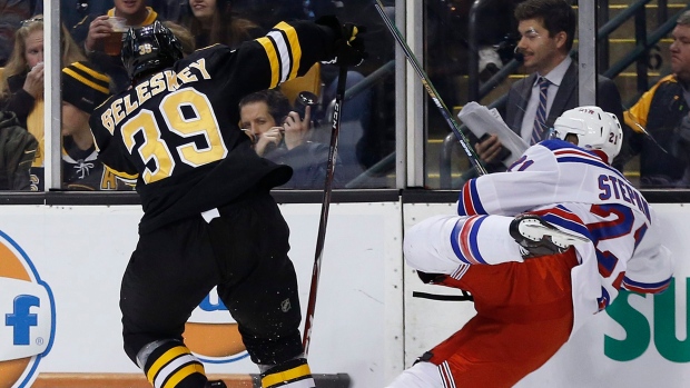 Matt Beleskey and Derek Stepan, The Canadian Press Matt Beleskey and Derek Stepan