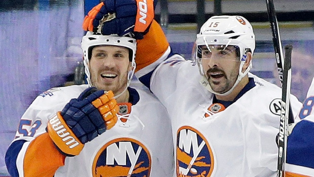 Cal Clutterbuck Casey Cizikas, The Canadian Press Cal Clutterbuck Casey Cizikas