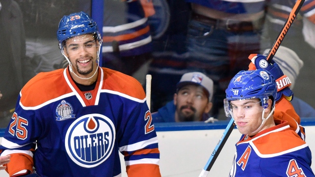 Darnell Nurse and Taylor Hall, The Canadian Press Darnell Nurse and Taylor Hall