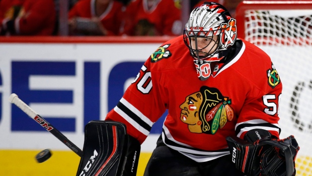 Corey Crawford, The Canadian Press Corey Crawford