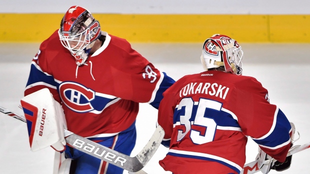 Dustin Tokarski and Mike Condon , The Canadian Press Dustin Tokarski and Mike Condon