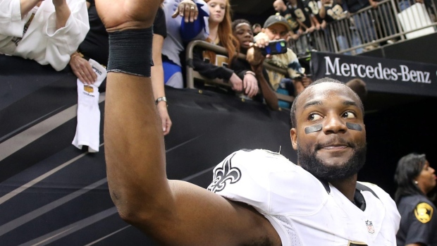 Delvin Breaux, The Canadian Press Delvin Breaux