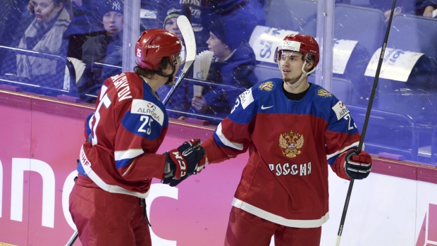 Artur Lauta and Alexander Dergachyov, The Canadian Press Artur Lauta and Alexander Dergachyov