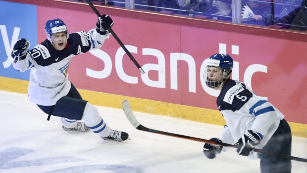 Sebastan Aho and Jesse Puljujarvi, The Canadian Press Sebastan Aho and Jesse Puljujarvi