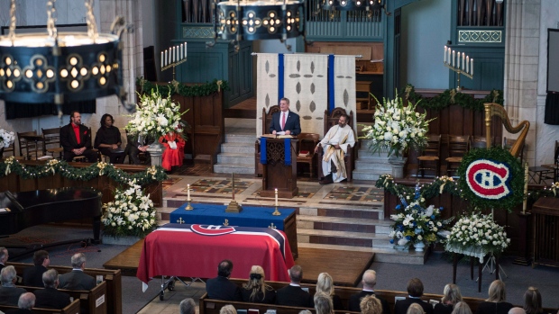 Dickie Moore funeral