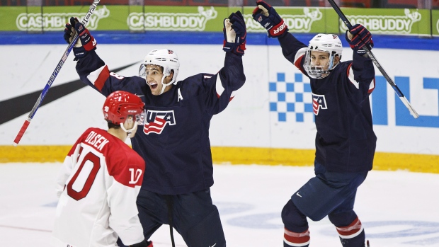 USA celebrates, The Canadian Press USA celebrates