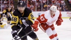 Photo: The Canadian Press, License: N/A Kris Letang and Darren Helm