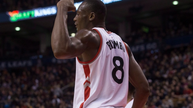 Bismack Biyombo, The Canadian Press Bismack Biyombo