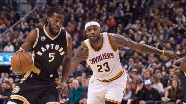 DeMarre Carroll and LeBron James, The Canadian Press DeMarre Carroll and LeBron James