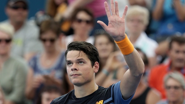 Milos Raonic, The Canadian Press Milos Raonic