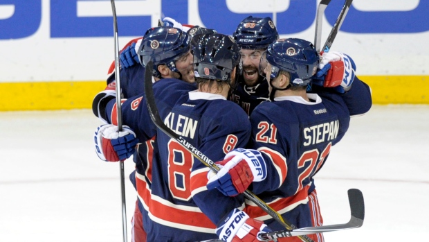 New York Rangers Celebrate, The Canadian Press New York Rangers Celebrate