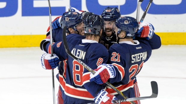 New York Rangers Celebrate