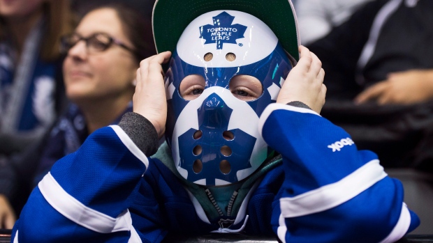 Toronto Maple Leafs fan, The Canadian Press Toronto Maple Leafs fan