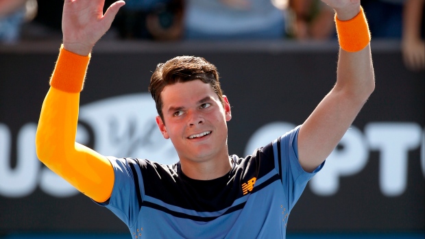 Milos Raonic, The Canadian Press Milos Raonic