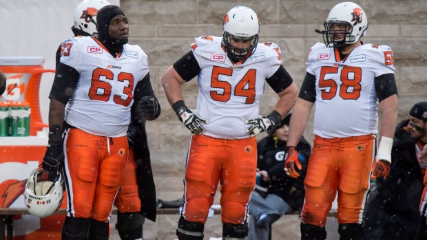 Jovan Olafioye, Dean Valli and Cameron Thorn