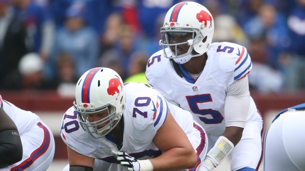 Eric Wood and Tyrod Taylor