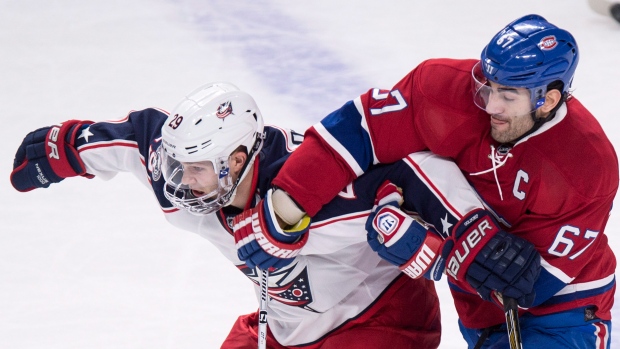 Max Pacioretty and Cody Goloubef 