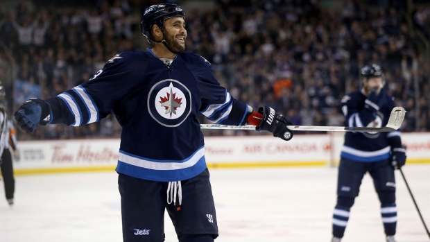 Dustin Byfuglien, The Canadian Press Dustin Byfuglien