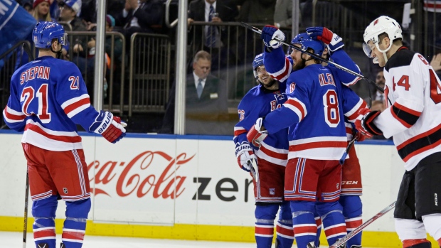 Stepan, Rangers celebrate