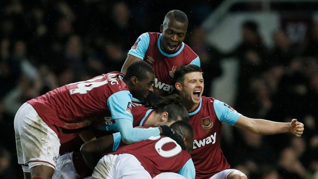 West Ham Celebrate, The Canadian Press West Ham Celebrate