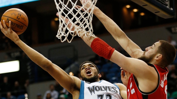 Karl-Anthony Towns, The Canadian Press Karl-Anthony Towns