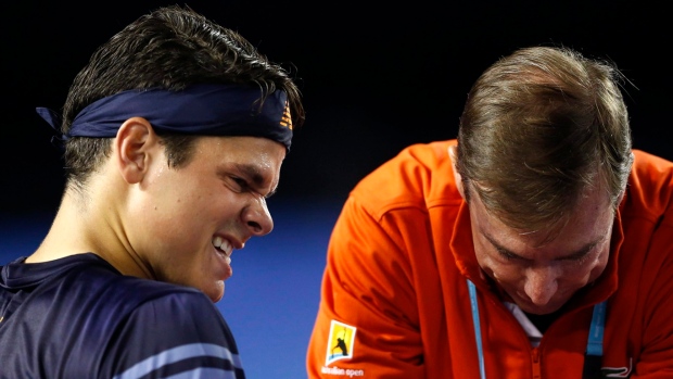 Milos Raonic, The Canadian Press Milos Raonic