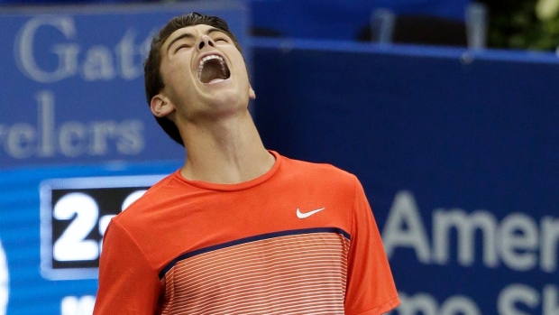 Taylor Fritz, The Canadian Press Taylor Fritz