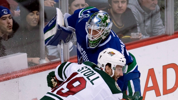 Jarret Stoll and Jacob Markstrom