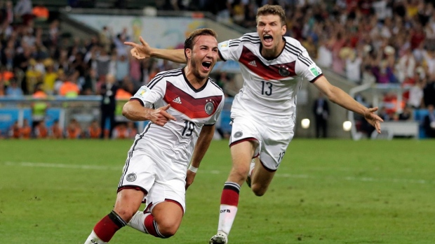 Mario Goetze, The Canadian Press Mario Goetze