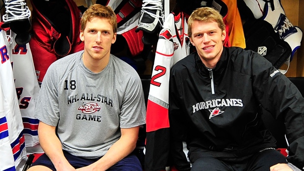 Marc and Eric Staal