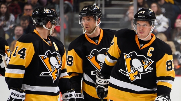 Kunitz, Letang and Crosb, Joe Sargent/NHLI via Getty Images Kunitz, Letang and Crosb