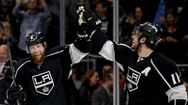 Anze Kopitar and Jake Muzzin