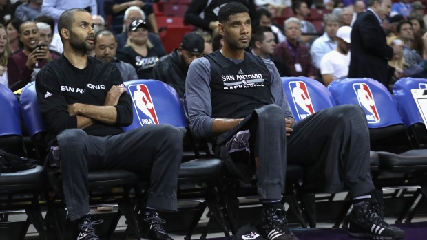 Tony Parker Tim Duncan, Ezra Shaw/Getty Images Tony Parker Tim Duncan