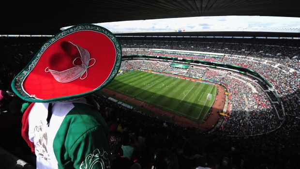 Azteca Stadium, Jamie McDonald - FIFA/FIFA via Getty Images Azteca Stadium