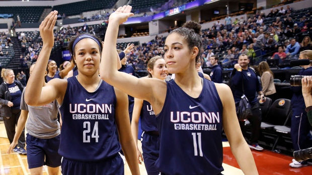 Napheesa Collier and Kia Nurse, The Canadian Press Napheesa Collier and Kia Nurse