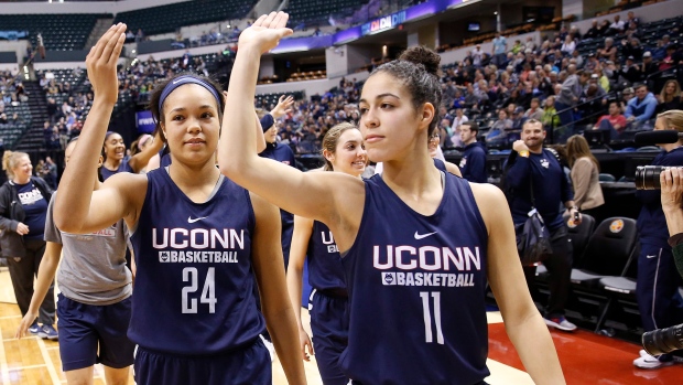 Napheesa Collier and Kia Nurse