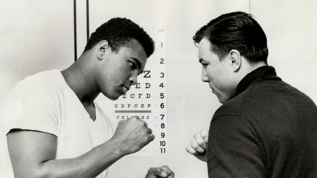Muhammad Ali and George Chuvalo