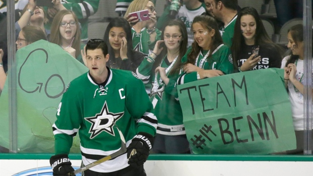 Benn grows as captain, leads West-winning Stars to playoffs Article Image 0