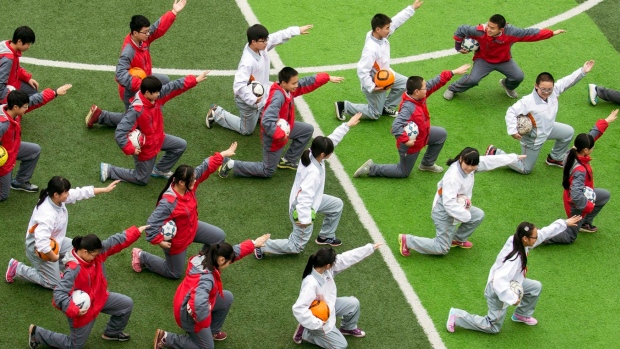 China's football development plan