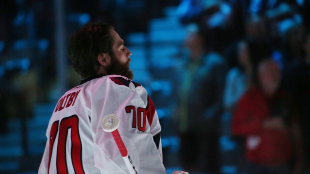 Braden Holtby, Michael Martin/NHLI via Getty Images Braden Holtby