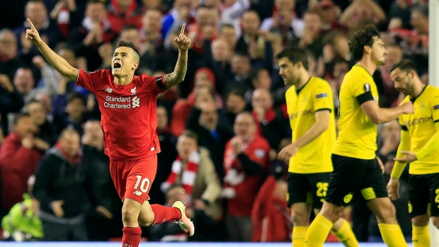Philippe Coutinho, The Canadian Press Philippe Coutinho