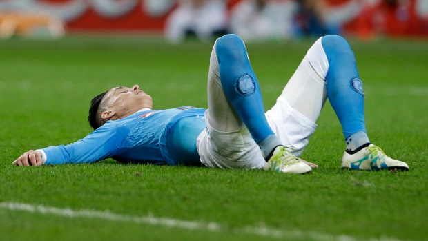 Jose Callejon , The Canadian Press Jose Callejon