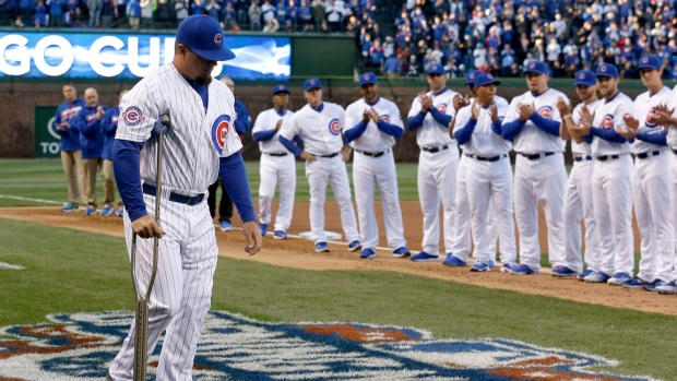 Kyle Schwarber, The Canadian Press Kyle Schwarber